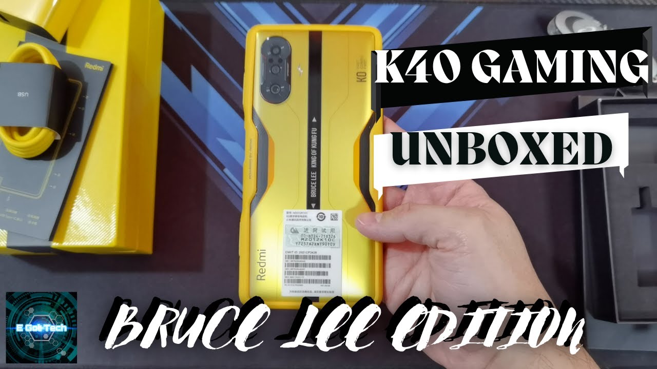 Redmi K40 GAME ENHANCED KING OF KUNG FU! BRUCE LEE EDITION! KICKING the COMPETITION!