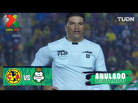 Buffalo's double... disallowed! | América 1-0 Santos | Liga MX - Matchday 12 Apertura 2025 | TUDN