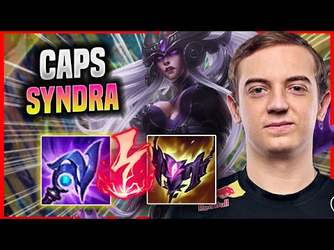 CAPS IS A GOD WITH SYNDRA! - G2 Caps Plays Syndra MID vs Qiyana! | reseason 2022
