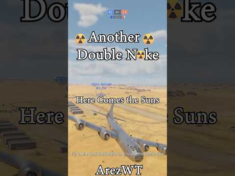 War Thunder Double Nuke #warthunder