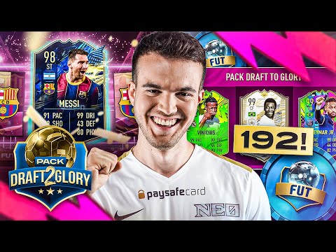 WTF OMG! 98er TOTS MESSI im PACK & mein BESTES DRAFT! 🍀💰 | FIFA 21 PACK DRAFT TO GLORY #21