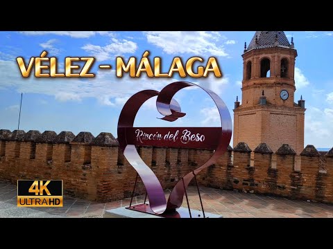 🔥Step by step visit Vélez - Málaga, Málaga, Spain 🇪🇸 4K