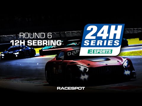 24H SERIES ESPORTS | Round 6 | 12H SEBRING | Part 2