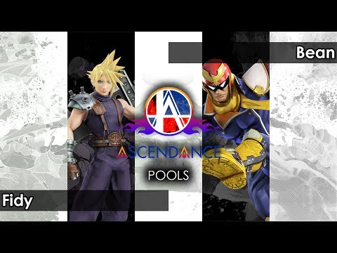 Smash 4: Fidy (Cloud) V SoL | Bean (Captain Falcon) - Ascendance 33 Tournament SSB4