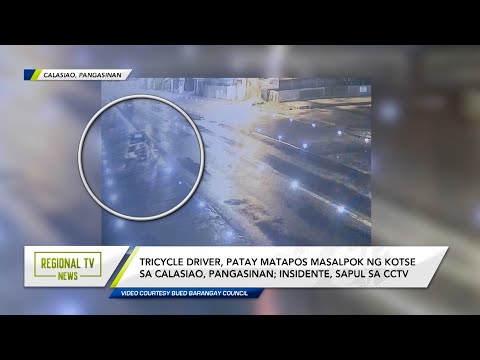 Regional TV News: Lalaking patawid sa kalsada sa Virac, Catanduanes, nabundol ng truck