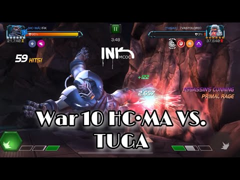 Season 31: War 10- HC•MA VS TUGA-Marvel Contest Of Champions
