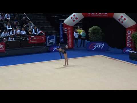 Katia Chernov ballon - Nat A 16/17 ans - France Chambéry 2017