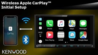 KENWOOD Wireless Apple CarPlay Initial Setup