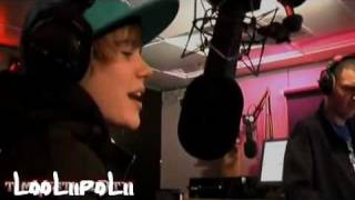 Justin Bieber Rapping at timwestwoodtv.