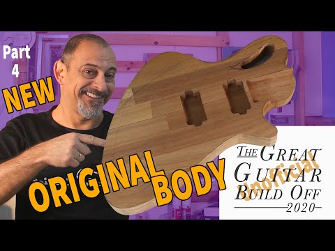My Original Design for the Great Guitar Build Off - Unofficial Part 4