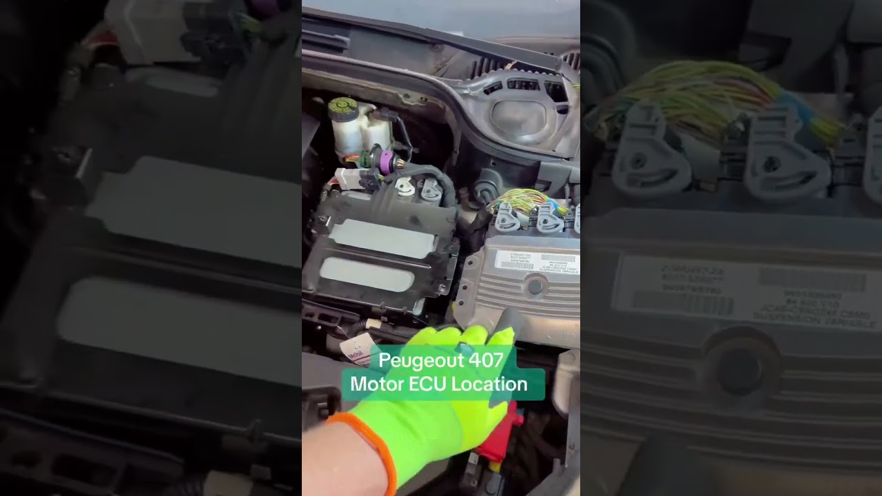 Peugeot 407 ECU Location