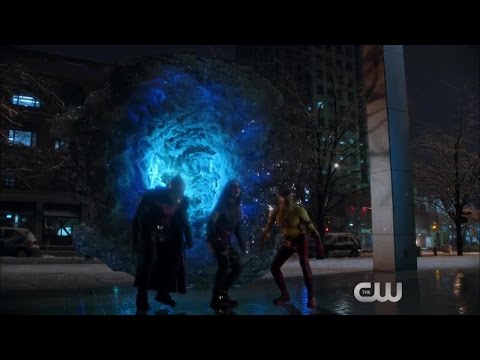 The Flash 3x17 Kid Flash , Vibe & Martian Manhunter  Sneak Peek 3 Duet HD Crossover