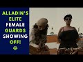 THE DICTATOR ALLADIN S ELITE FEMALE GUARDS SHOWING OFF