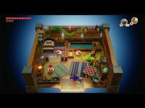 Links Awakening Here lies the Flying Rooster and obtaining the Bird Key