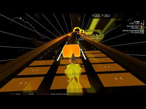 Let's Play Audiosurf 2 || Massive Attack - Angel