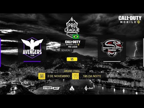 BRASIL || GRAND FINAL ||  SEASON 1 || PRO LEAGUE CODm || AVENGER  VS SPETSNAZ