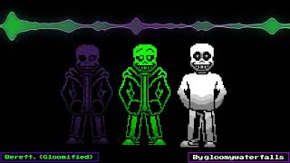 Cover art for bereft. v2 (Gloomified)