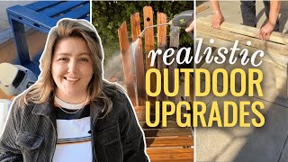 These EASY Outdoor Projects + Tips Transformed My Outdoor Spaces!