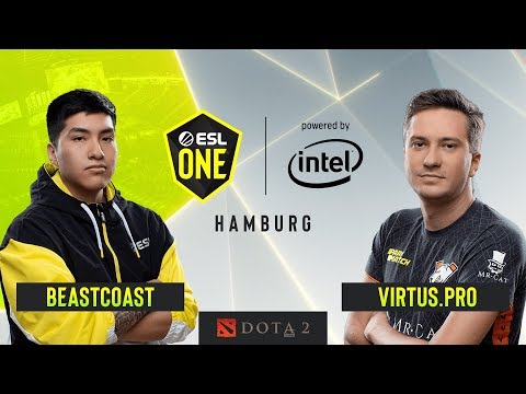Dota2 - beastcoast vs. Virtus.pro - Game 2 - Group A - ESL One Hamburg 2019