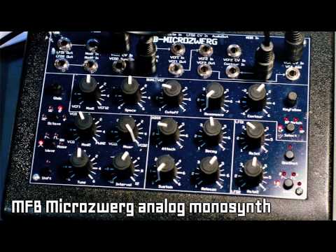 Bach's GIGUE FUGUE in G Major - on an 100% analog monosynth - PREVIEW!