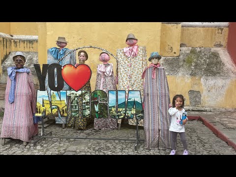 Guatemala Travel Vlog part 1 Santa Lucia Milpas Altas and Antigua