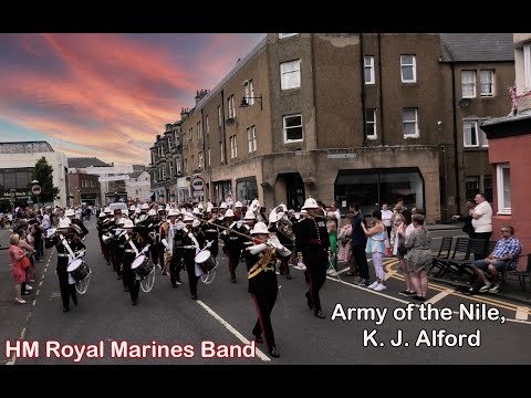 Bo'ness Children's Fair Festival - HM Royal Marine Band - Tune 3 - Army of The Nile