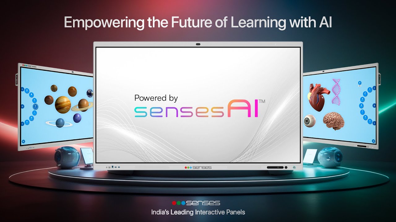 SensesAI™ | The Future of Education | Feature Overview of Senses Intelligent Interactive Panels
