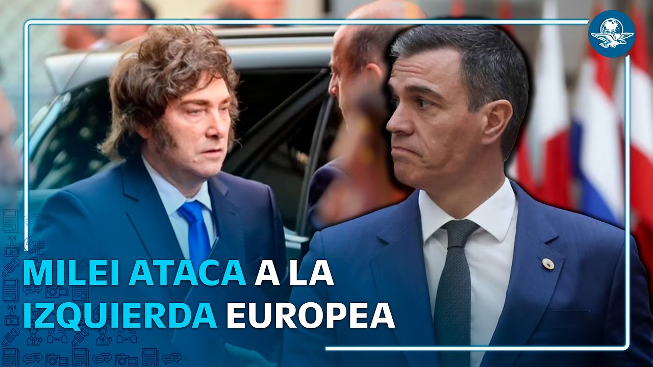Milei arremete contra Pedro Sánchez y lo acusa de facilitar la “inmigración descontrolada”