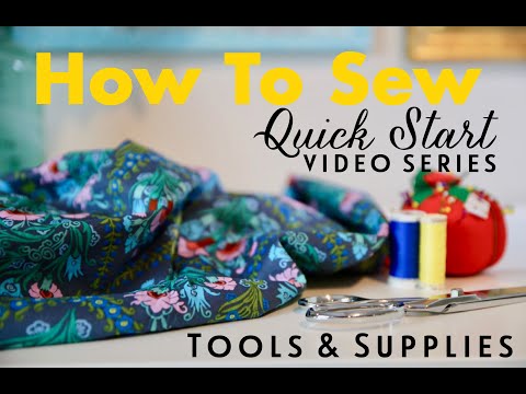 How To Start Sewing From Scratch | How To Sew: Quick Start Video Series! Part 1 of 4