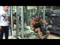 Giant set for triceps with Mark Coles with Milos Sarcev