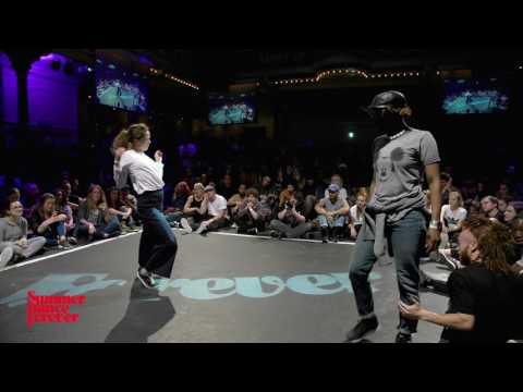 Toyin vs Alesia - 2ND ROUND BATTLES House Dance Forever 2017