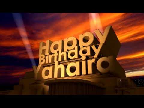 Happy Birthday Yahaira