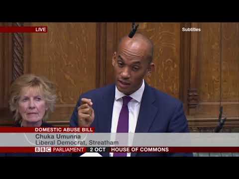 Domestic Abuse Bill | Chuka's question to the Justice Minister