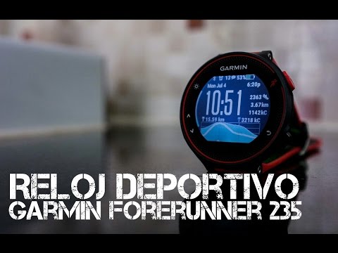 Garmin Reloj Forerunner 235 Heart Rate | EnvÃo gratis