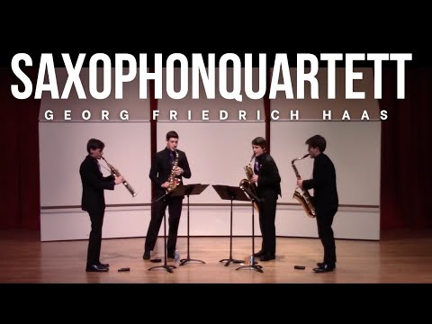 ~Nois plays Saxophonquartett by Georg Friedrich Haas