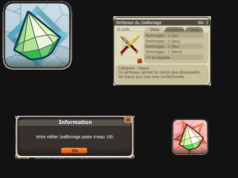 comment monter joaillomage du lvl 50 a 100