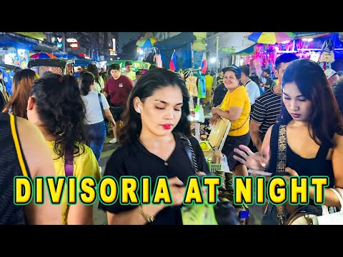 Divisoria at Night | Walking Tour of the Busy Evening Market | From Tutuban to Binondo