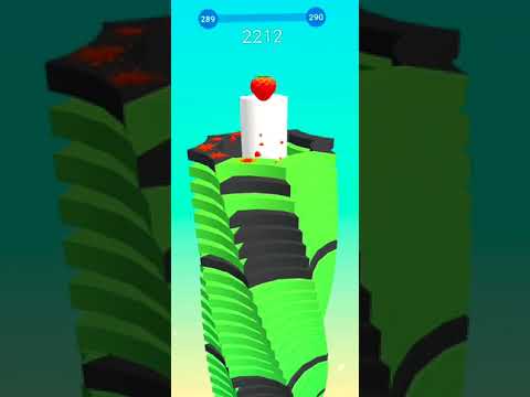 STACK BALL GAMEPLAY LEVEL 289 SUBSCRIBE #STACKBALL #0289