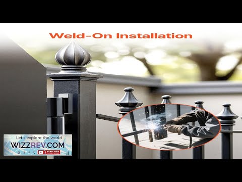 7 Inch Heavy Duty Gate Hinges 2 PCS Weld On Barrel Hinge Review