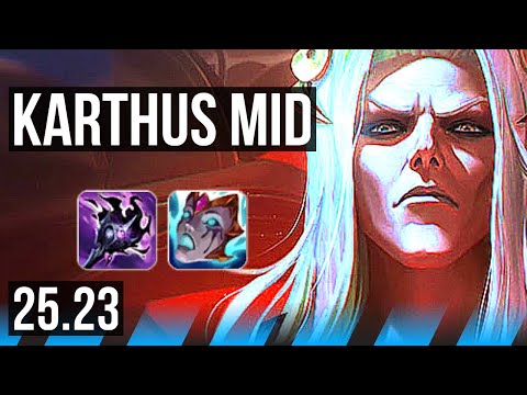 KARTHUS vs GALIO (MID) | EUW Master | 25.23