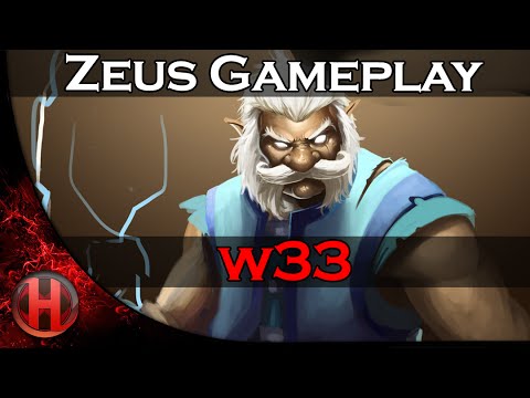 w33 7713 MMR Zeus Gameplay Dota 2