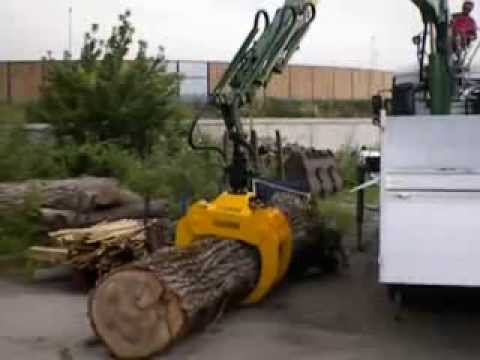 Grappin forestier professionnel - pour pelle de 2 à 18T, grue de 0.2 à 3.5T - construction en WELDOX 700_3