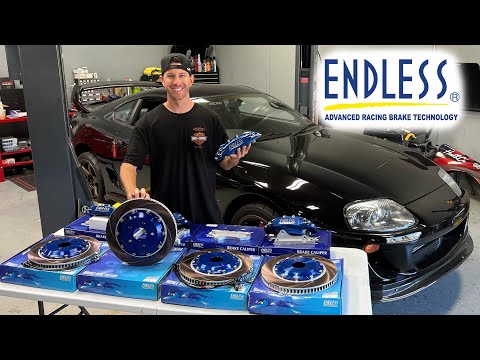 Installing HUGE Brakes on the Supra! They're INSANE!