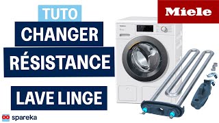 Comment remplacer la résistance d’un lave-linge Miele ? (Eau froide, cycle long, erreur)