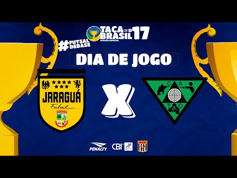 Taça Brasil CBI Sub 17 Masc. Especial | Jaraguá x CATO Agrimaq | Oitavas de Final | Ao Vivo
