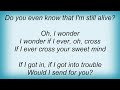 Etta James - Would It Make Any Difference To You Lyrics