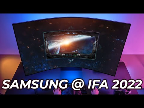 The Best of Samsung at IFA 2022 | Odyssey Ark Monitor, Rings of Power in 8k, Sustainability...