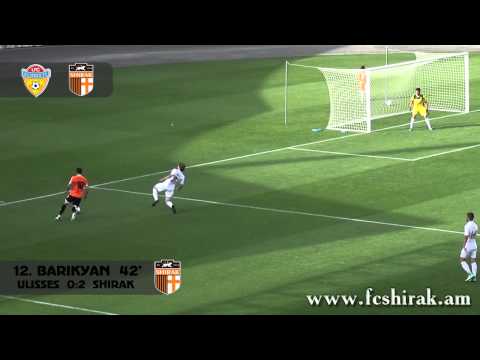 Ulisses 0:4 Shirak 30.05.2015 highlights