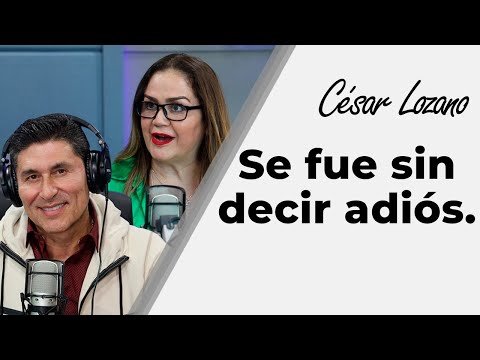 Se fue sin darme ninguna explicación| Entrevista con Mónica Venegas| Dr. César Lozano.