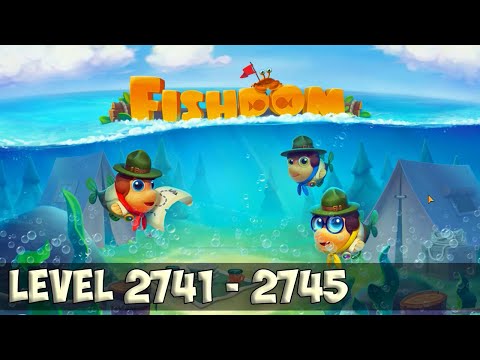 Fishdom level 2741 - 2745 HD
